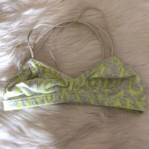 Victoria’s Secret Bralette Green & Grey Small Excellent Condition